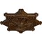 Ekena Millwork Antilles Ceiling Medallion (Fits Canopies up to 6"), 38 1/4"OD x 1 1/2"P, Root Beer Crackle CM38ANRBC - alternate 2